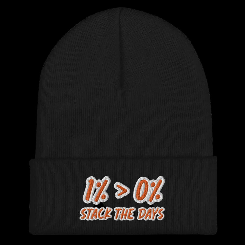 1% > 0% Beanie