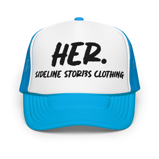 HER. SLS trucker hat