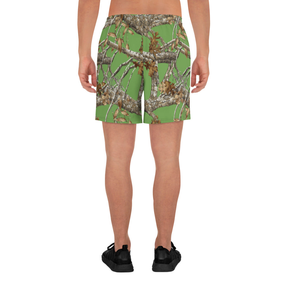 GREEN CAMO SLS WOLF Athletic Shorts