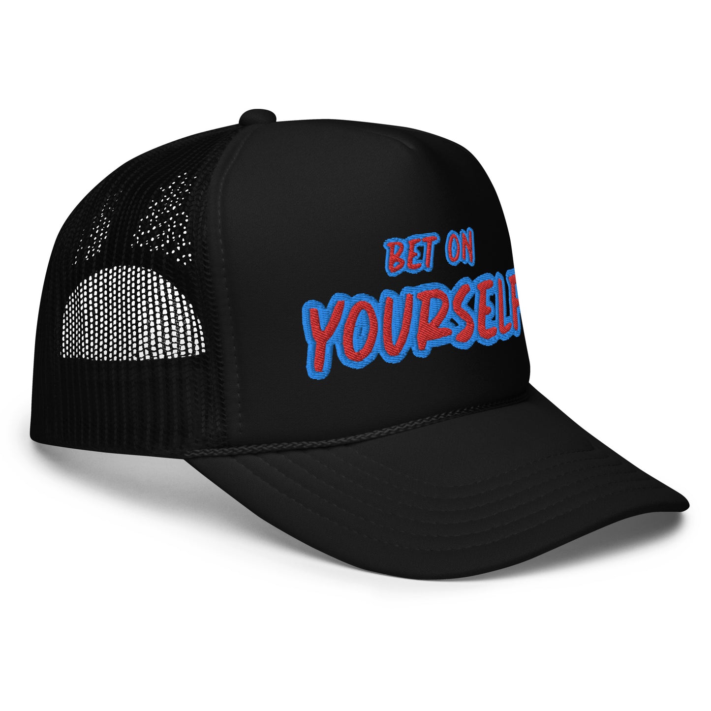 BET ON YOURSELF trucker hat