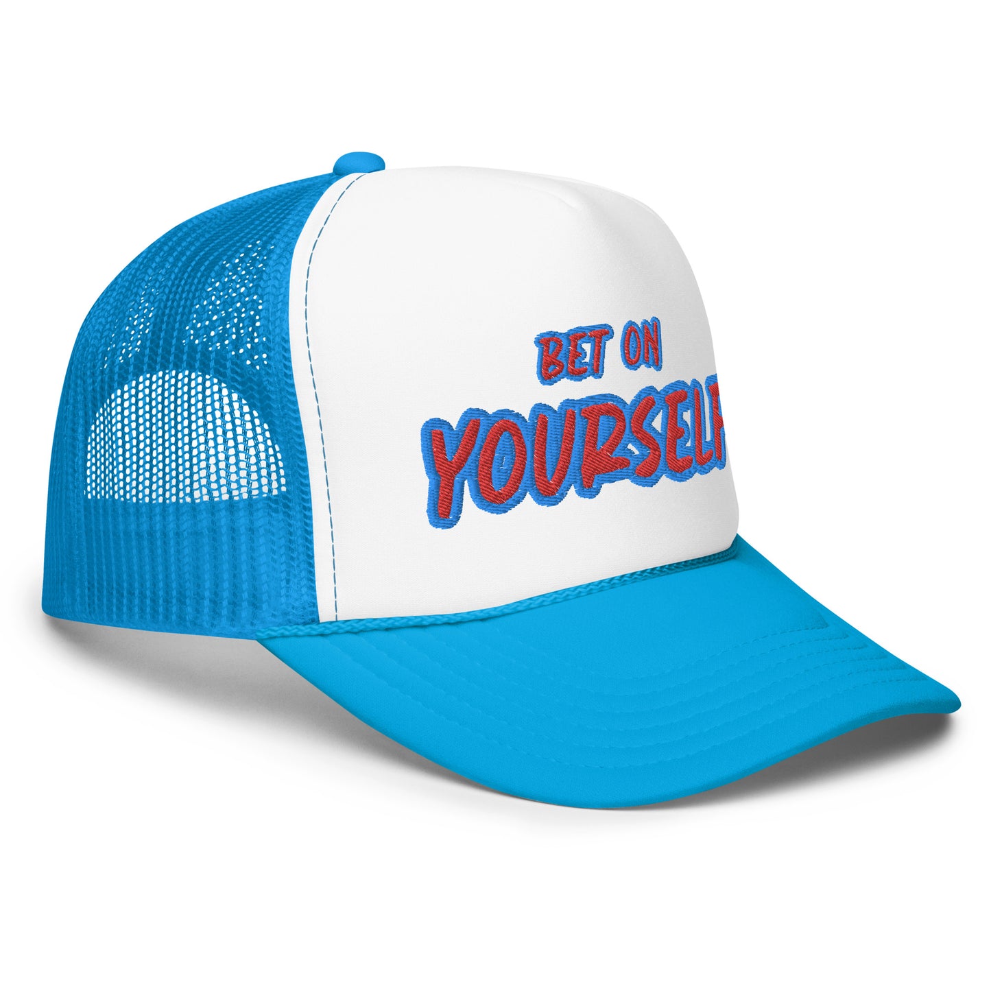 BET ON YOURSELF trucker hat