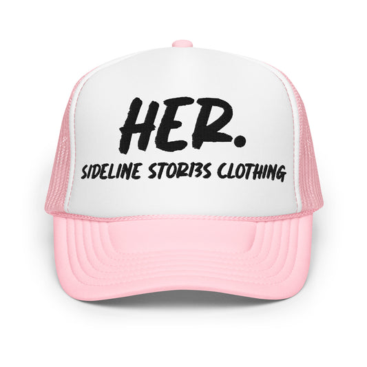 HER. SLS trucker hat