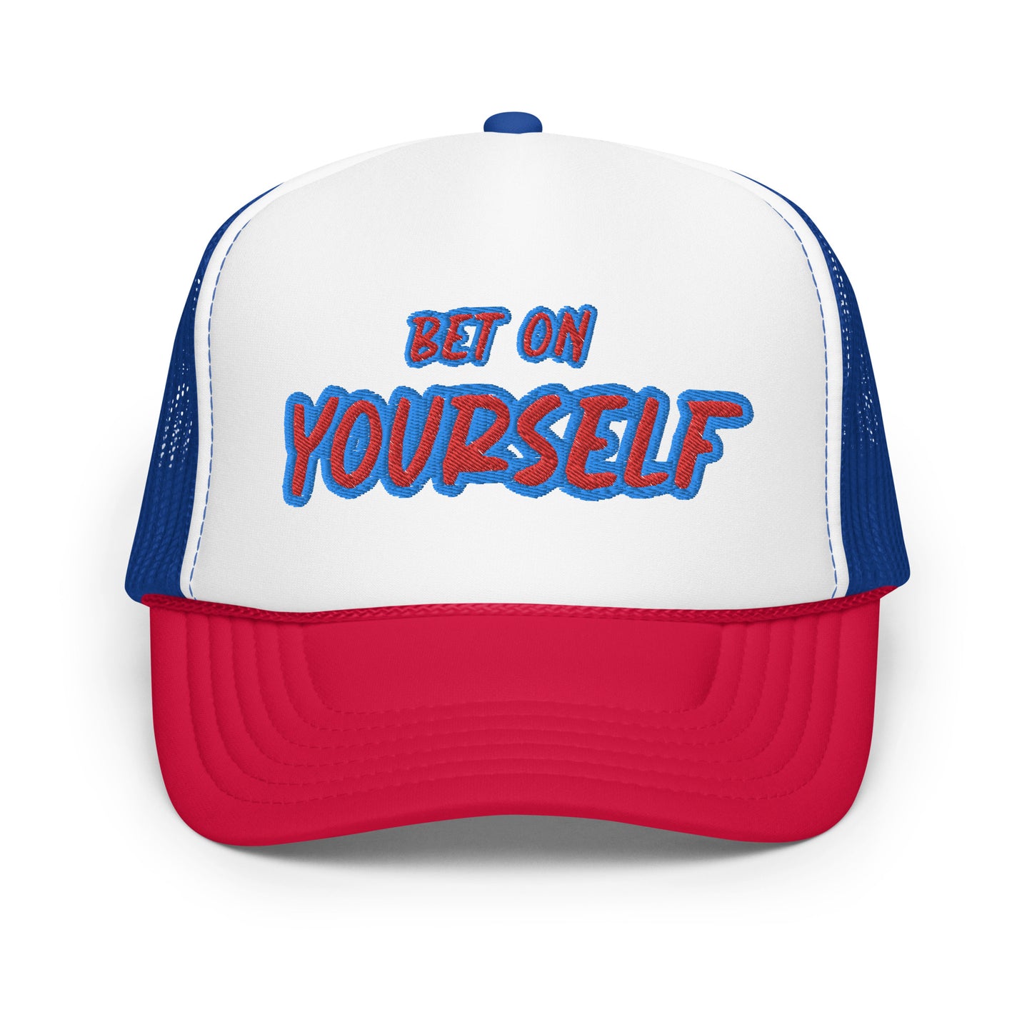 BET ON YOURSELF trucker hat