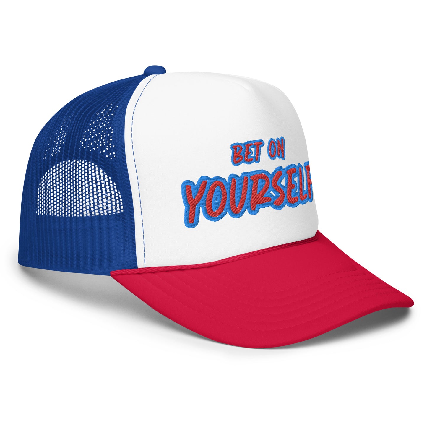 BET ON YOURSELF trucker hat